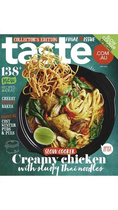 Taste.com.au Magazine Screenshot