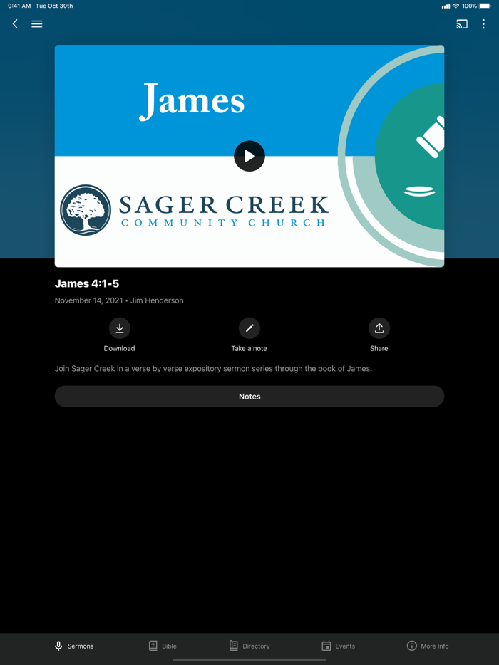 Sager Creek Community Church