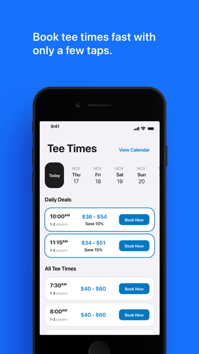 Morrison Lake Golf Tee Times Screenshot