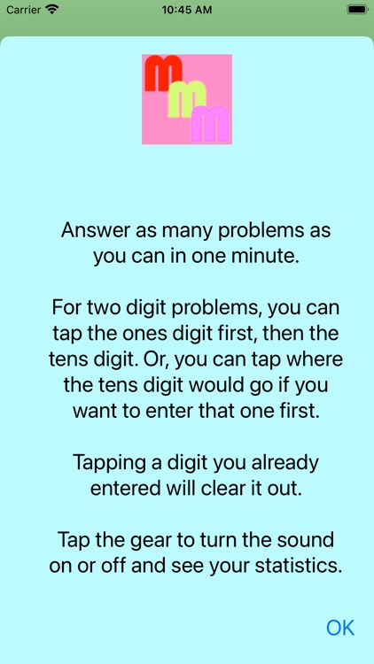 Mad Minute Math Exercises