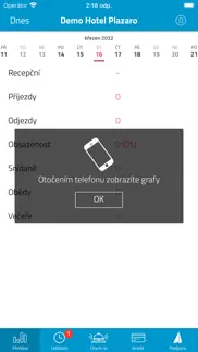 plazaro – hotelový systém iphone screenshot 1