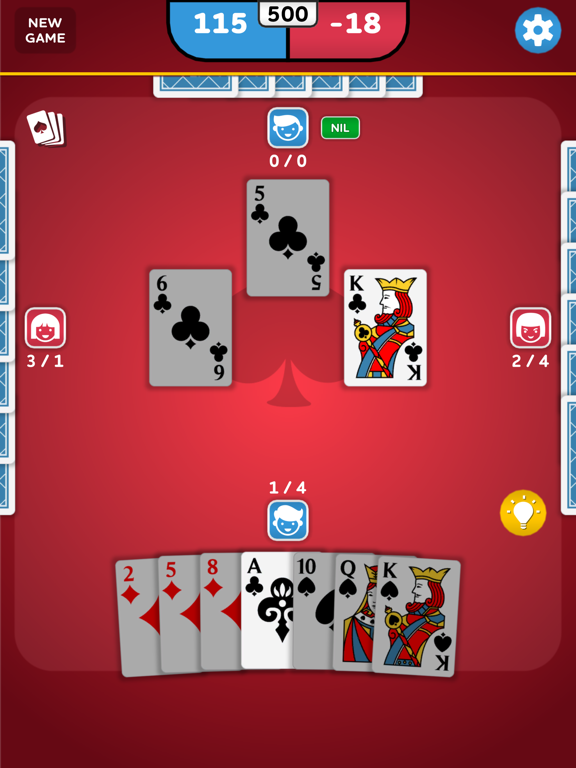 Screenshot #5 pour Spades - Cards Game