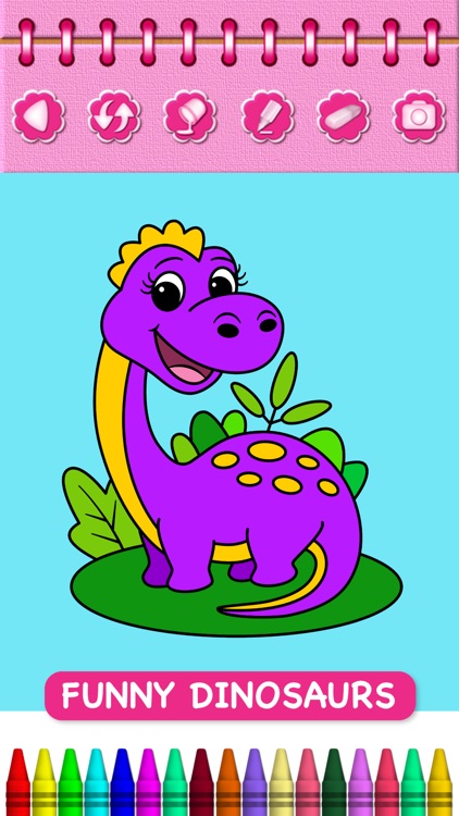 Animal Coloring Book Baby Pets screenshot-3