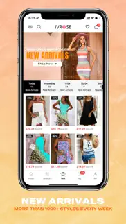ivrose-online fashion boutique iphone screenshot 3