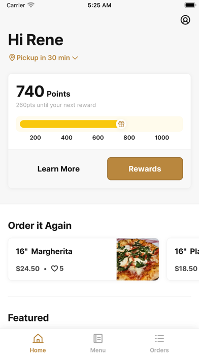 Philomena Pizza Screenshot