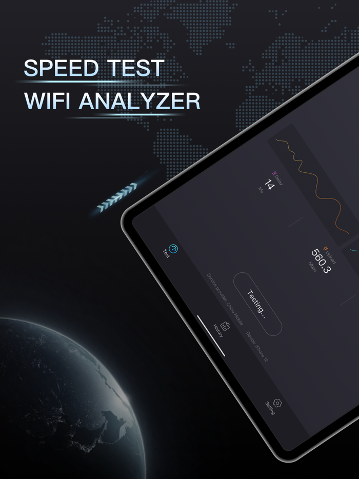 Speed Test - WiFi5G Analyzer