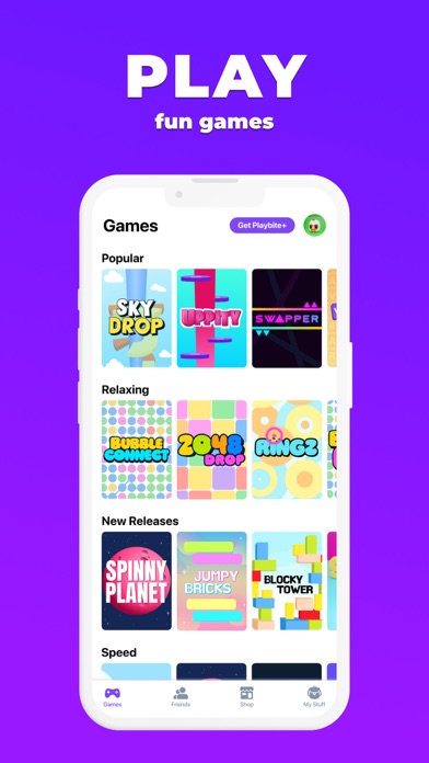 Playbite - Mobile Arcade Screenshot