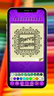 mandala coloring pages book: iphone screenshot 3