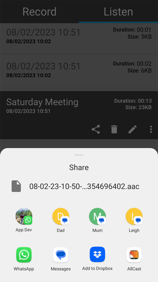 #8. Quick Voice Recorder Pro (iOS) 来自: SpiritShack Ltd