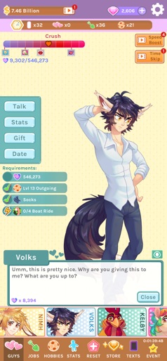 Blush Blush - Idle Otome Game screenshot 4