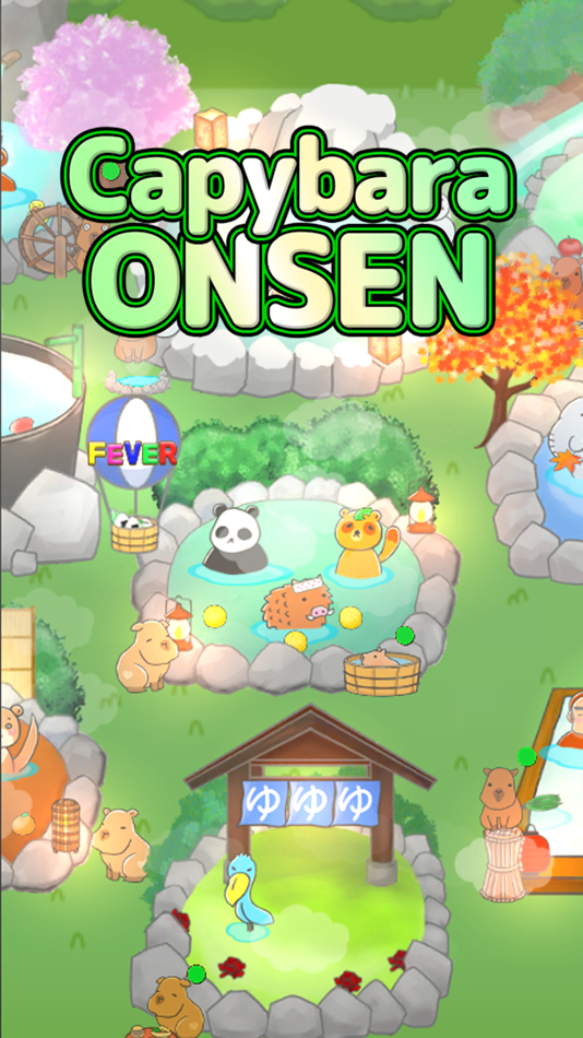 #1. CapybaraOnsen ~Idle Game~ (iOS) 由: minoru yamazaki