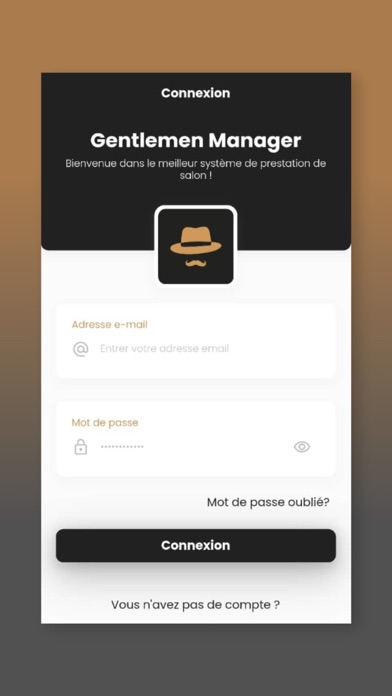 Gentlemen salon Screenshot