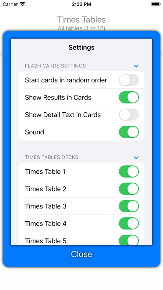 #2. Deck Of Multiplication Cards (iOS) 由: Maria Zamora