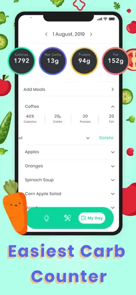 Game screenshot Keto Diet App - Carb Counter mod apk
