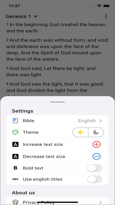 Only Bible App Screenshot