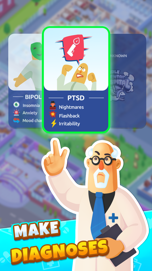 #2. Idle Mental Hospital Tycoon (iOS) 来自: WAZZAPPS GLOBAL LIMITED