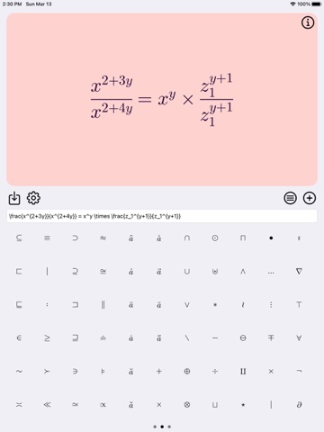 Latex Equation Editorのおすすめ画像4