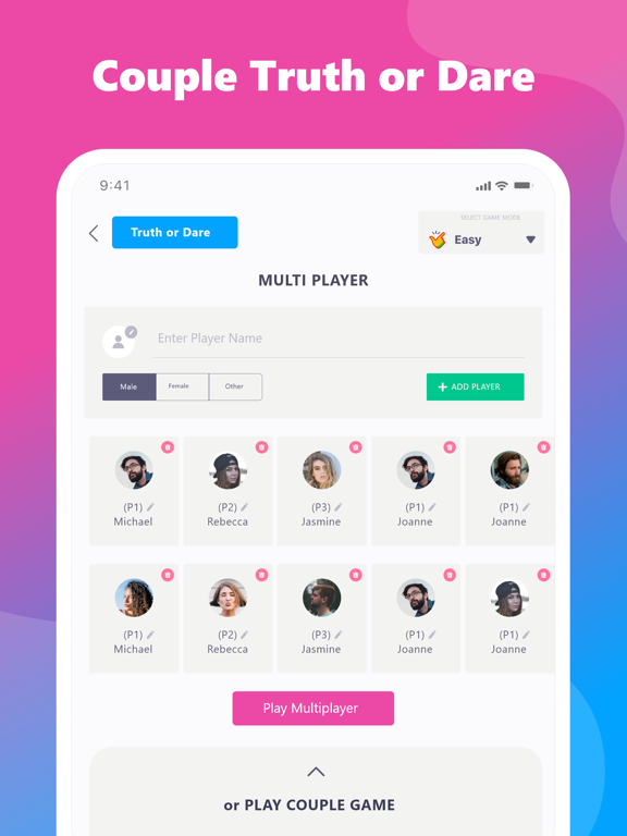 Truth or Dare' iPad screenshot 4 - Games app