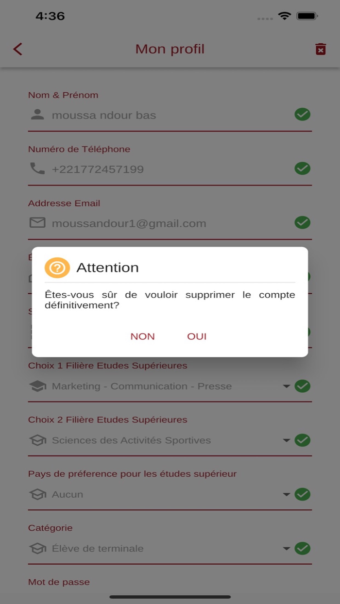 Bac en Poche Senegal