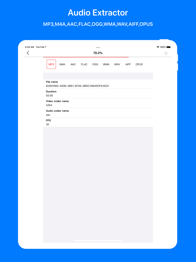 ‎Mpjex - MP3 Converter PRO Screenshot