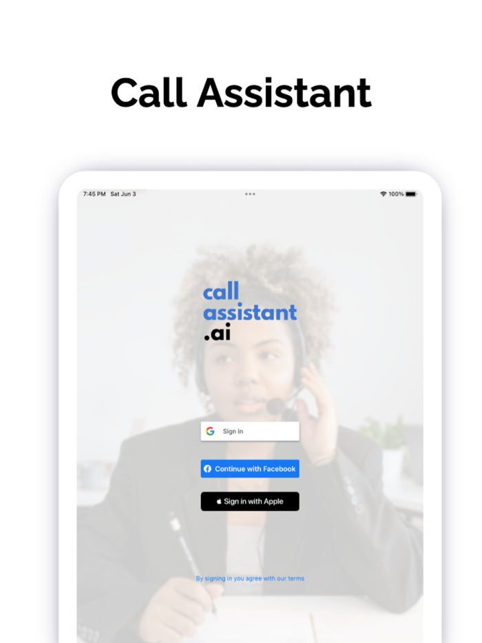 Call Assistant AI