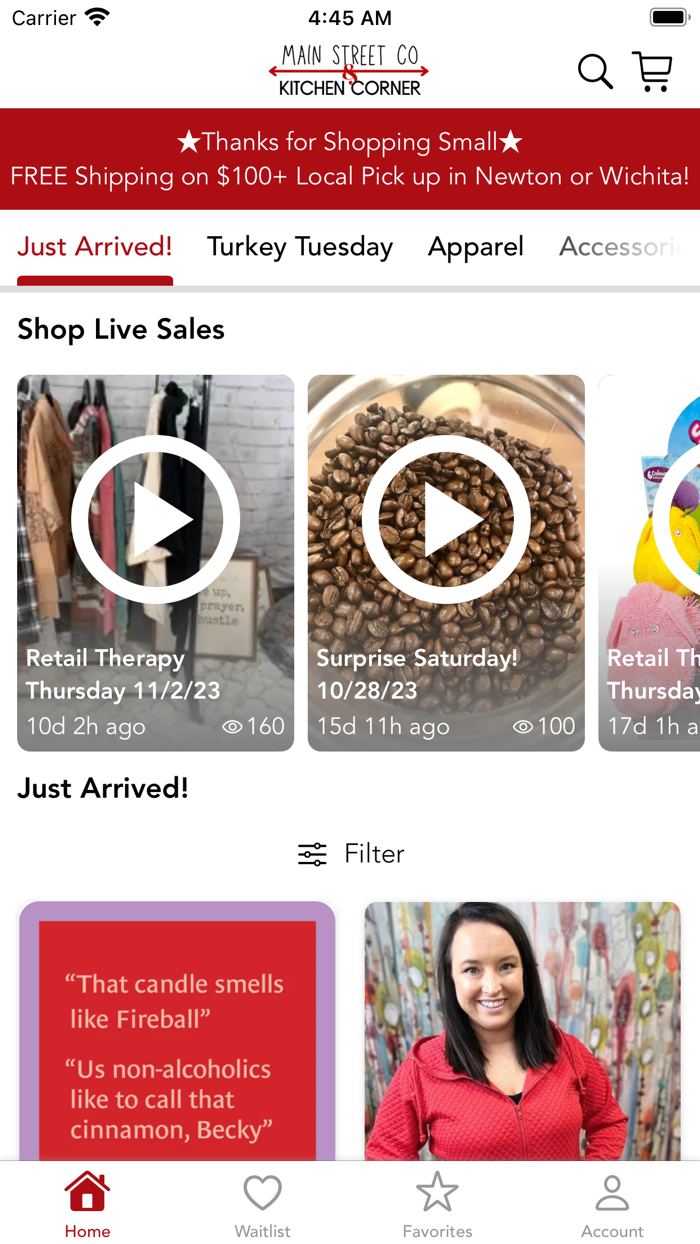 Main Street Co and Kitchen Corne