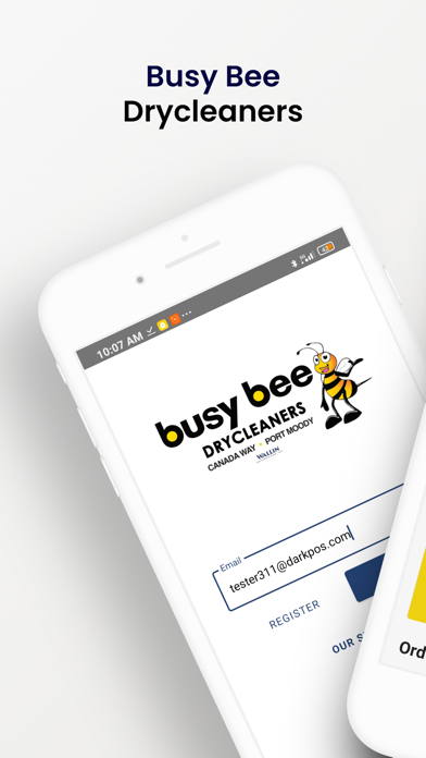Busy Bee Drycleaners Screenshot