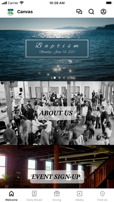 Canvas City Church Screenshot