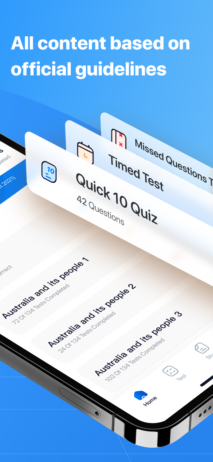 Citizenship Test AU 2024 prep