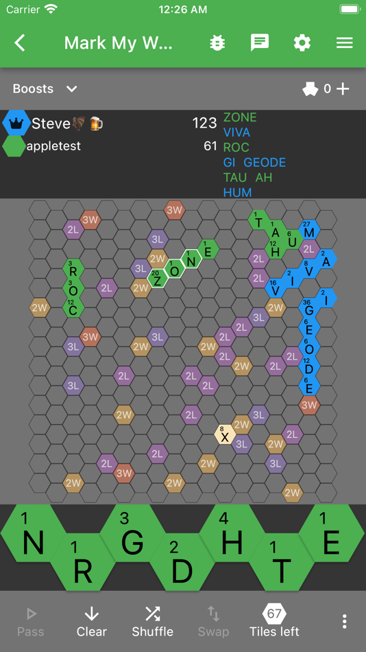 #2. Mark My Words - Word Game (iOS) 由: Steven Shipman