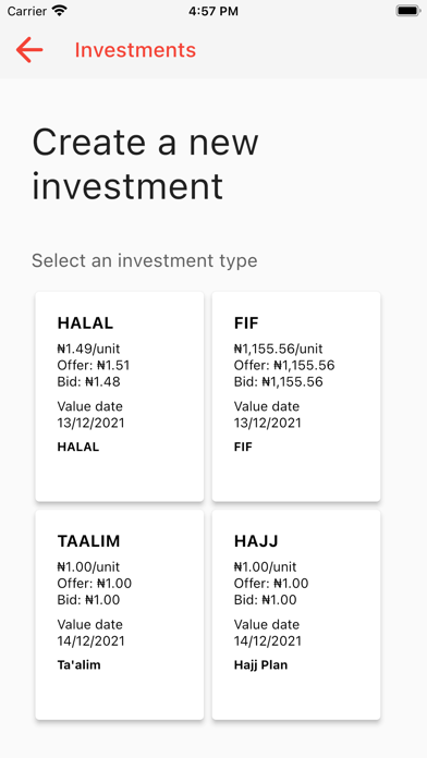 Lotus Halal Investment Screenshot