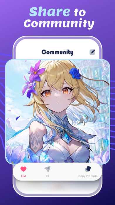 Anime Art & Ai Photo Generator Screenshot