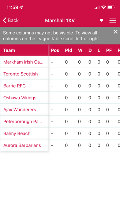 Rugby Ontario Screenshot