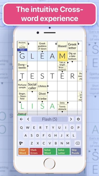 Pure Crosswords: Daily Puzzles screenshot-0