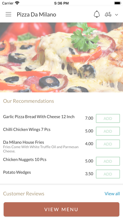 Pizza Da Milano Screenshot