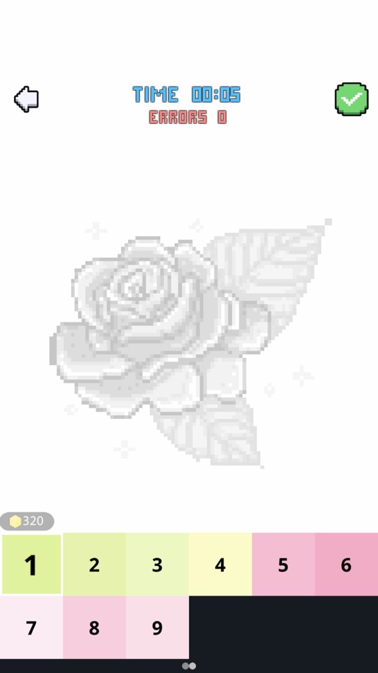 #4. Paint by Numbers : Pixel Art (iOS) 由: Hoa Dang