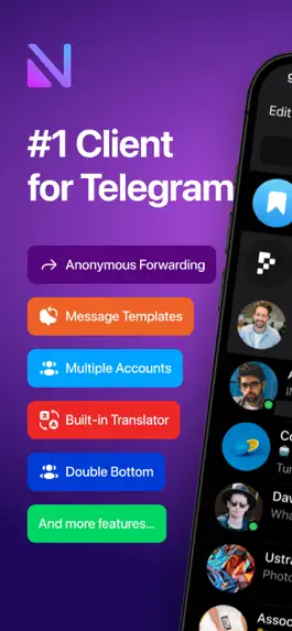 Game screenshot Nicegram: AI Chat for Telegram mod apk