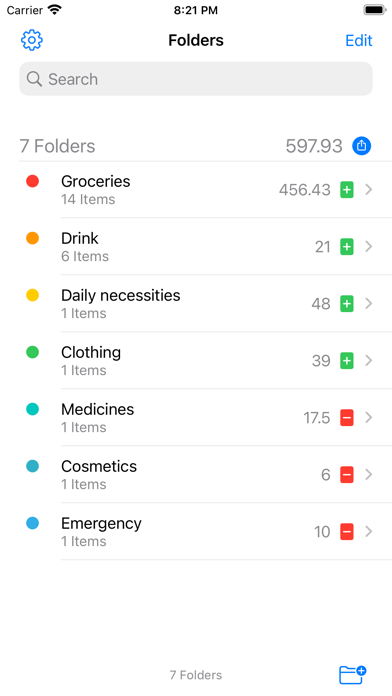 Multiple Counters - Count App Screenshot