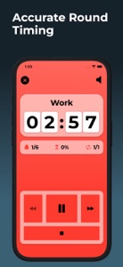 Boxing Round Timer゜ screenshot #1 for iPhone