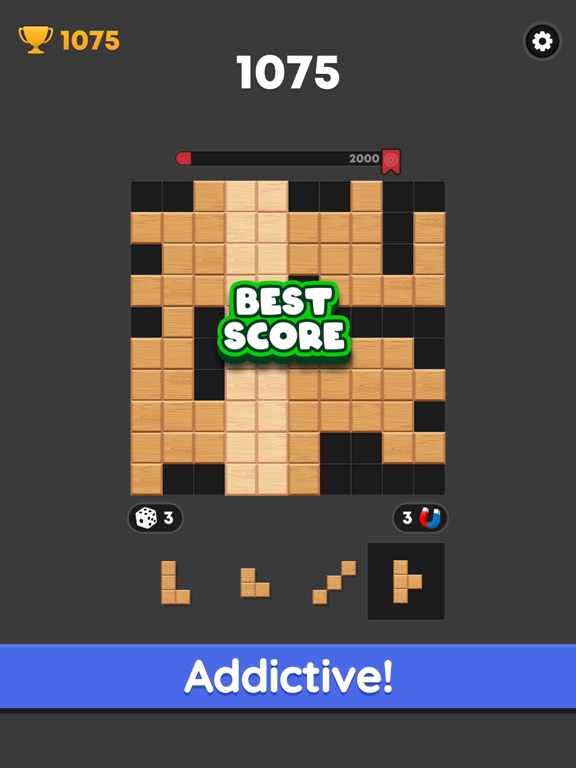 Screenshot #5 pour Block Match - Wood Puzzle