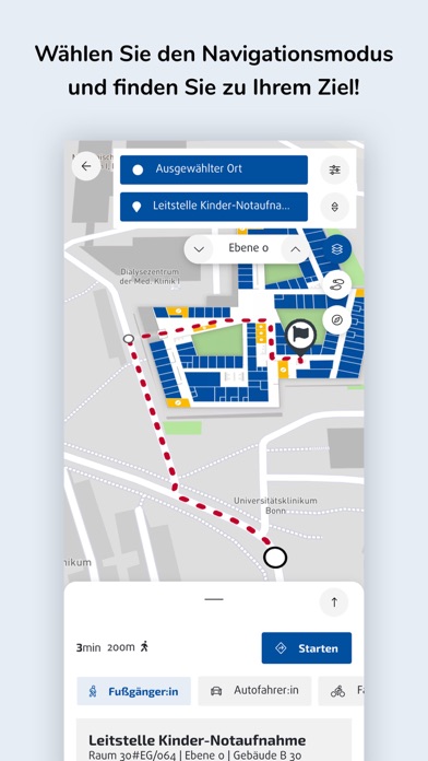 UKB Universitätsklinikum Bonn Screenshot