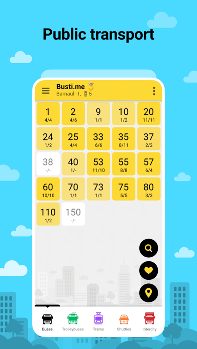 Bustime: Transport online Screenshot