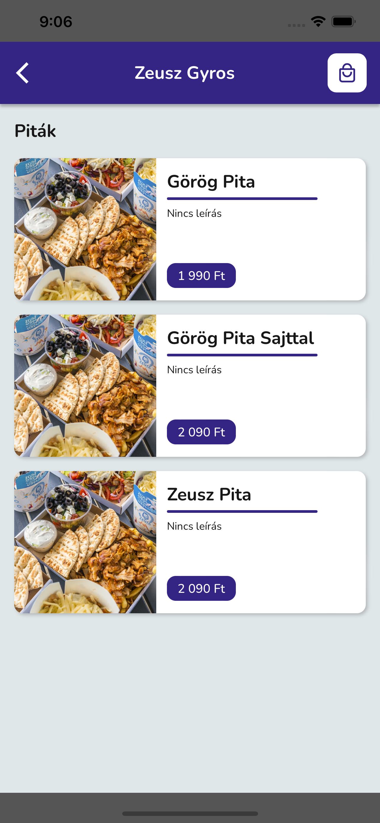 Zeusz Gyros Bar