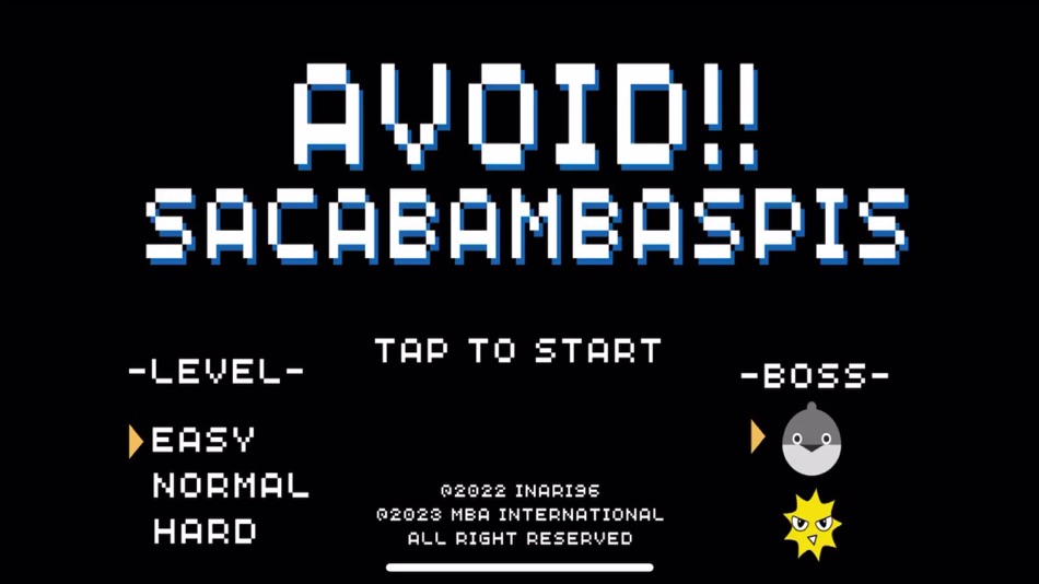 #1. 逃げろ!!サカバンバスピス〜指を離すと負け!!最大4人対戦〜 (iOS) By: MBAInternational