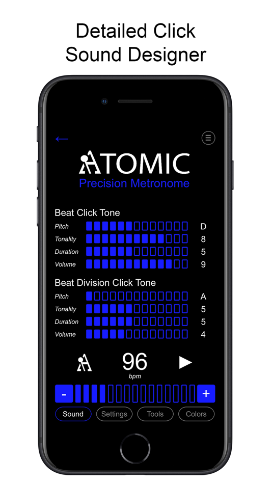#3. Atomic Metronome (iOS) By: RT Sixty Ltd