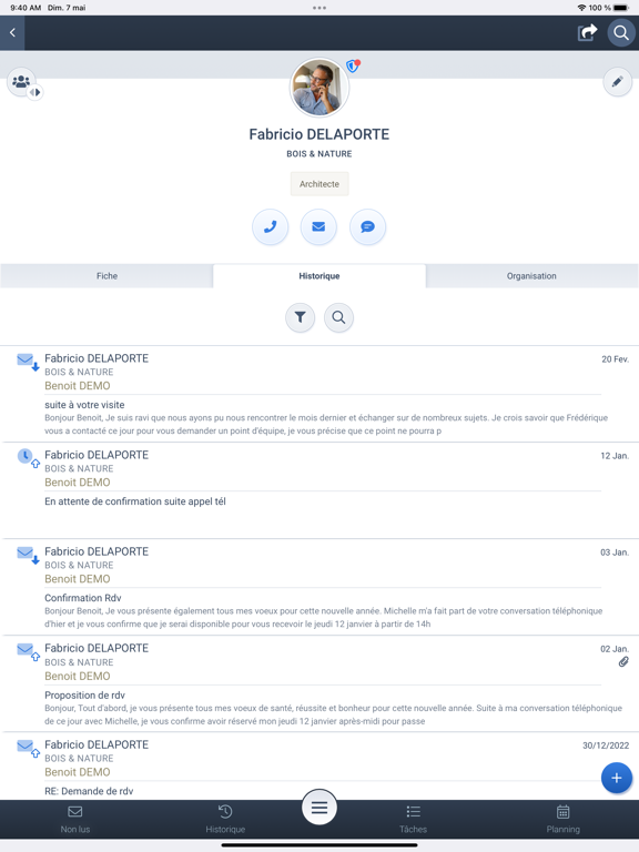 Screenshot #4 pour Buzzee CRM