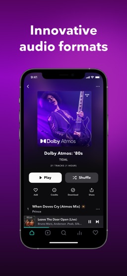 TIDAL Music app screenshot