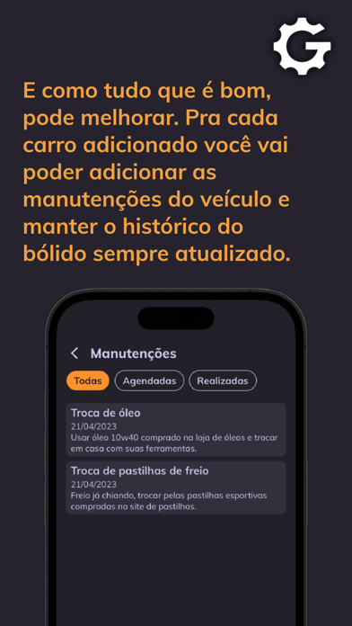 Gear App Screenshot