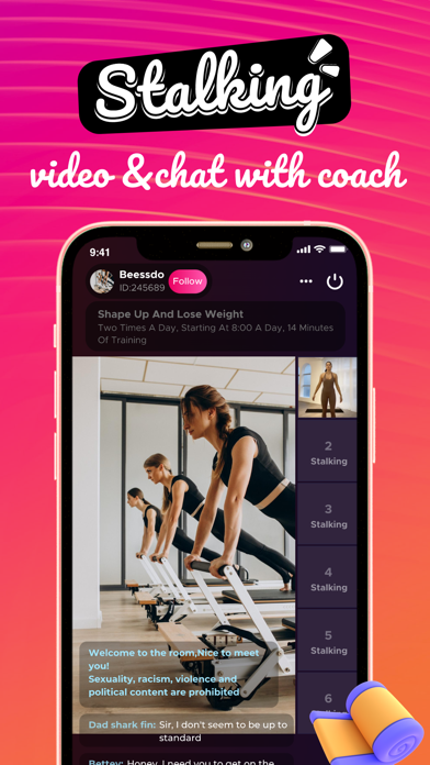 Yoha: Pilates, Learn & Chat Screenshot
