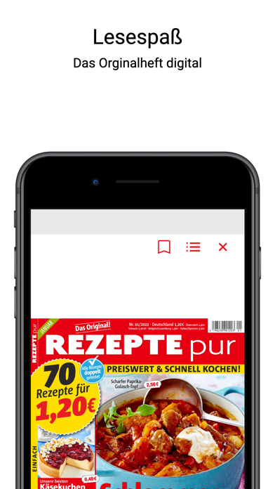 REZEPTE pur ePaper Screenshot